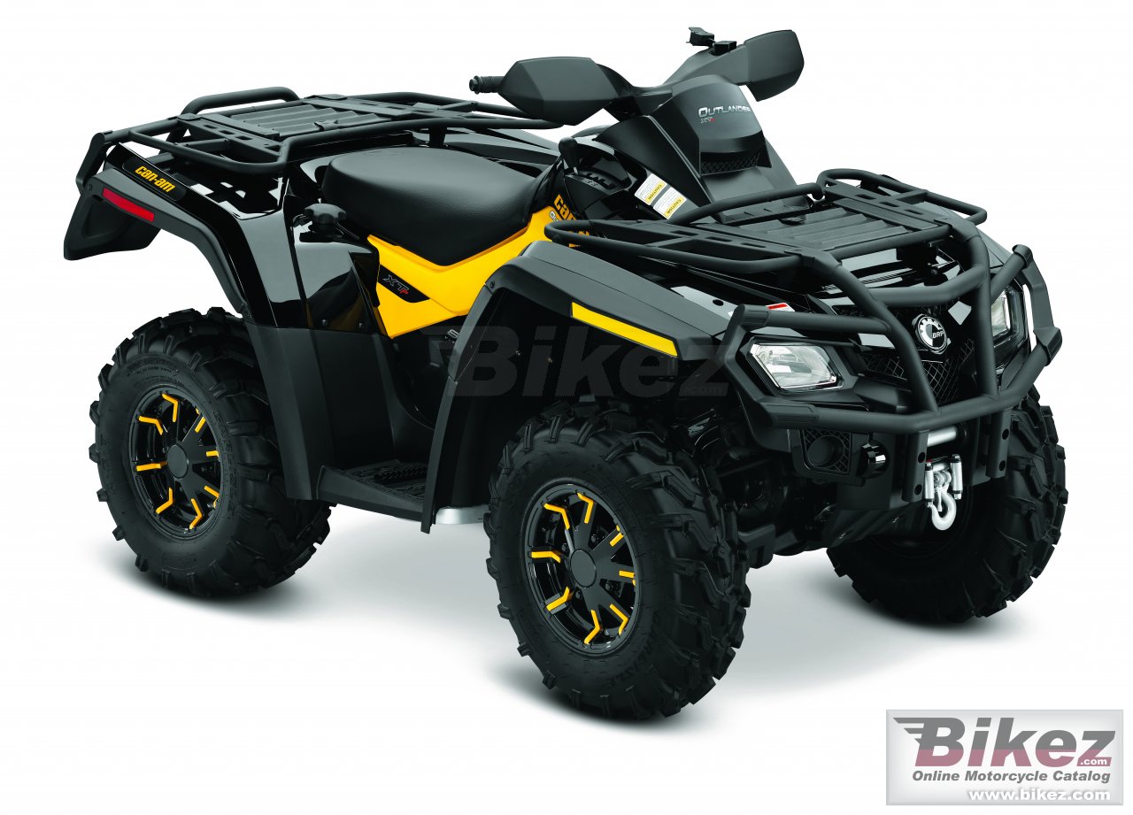 Big Can-Am outlander 800r xt-p picture and wallpaper from Bikez.com
